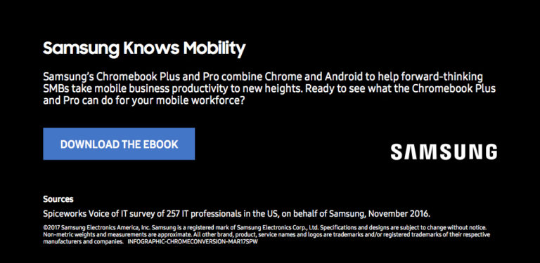 Download the eBook on chrome conversion and cloud-based productivity