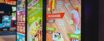 Dunkin’ Donuts Serves Up an Enhanced Customer Experience With Outdoor Menu Displays