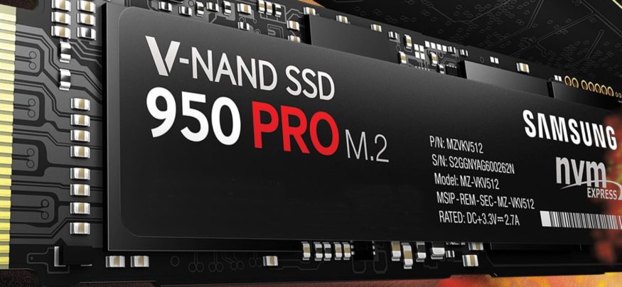 PCIe NVMe SSDs like the Samsung 950 PRO can provide five times the performance of earlier models of SSDs.