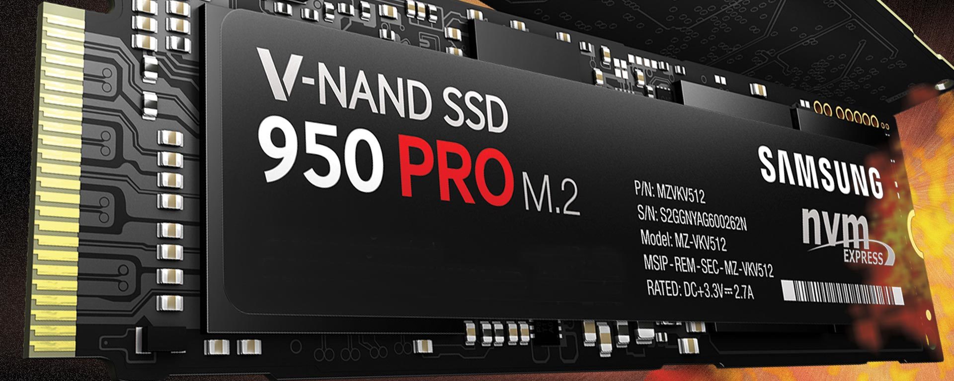 PCIe NVMe SSDs like the Samsung 950 PRO can provide five times the performance of earlier models of SSDs.