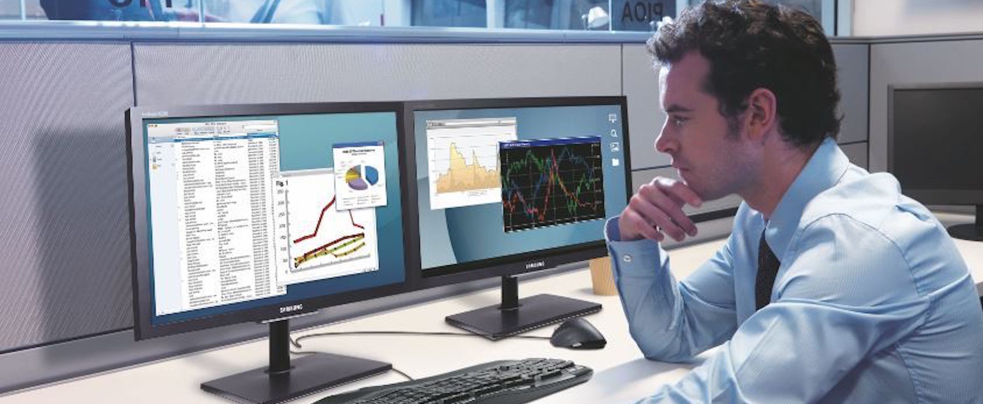 Increased productivity and improved ergonomics are a couple benefits of multiple monitors that will ultimately boost your company's bottom line.