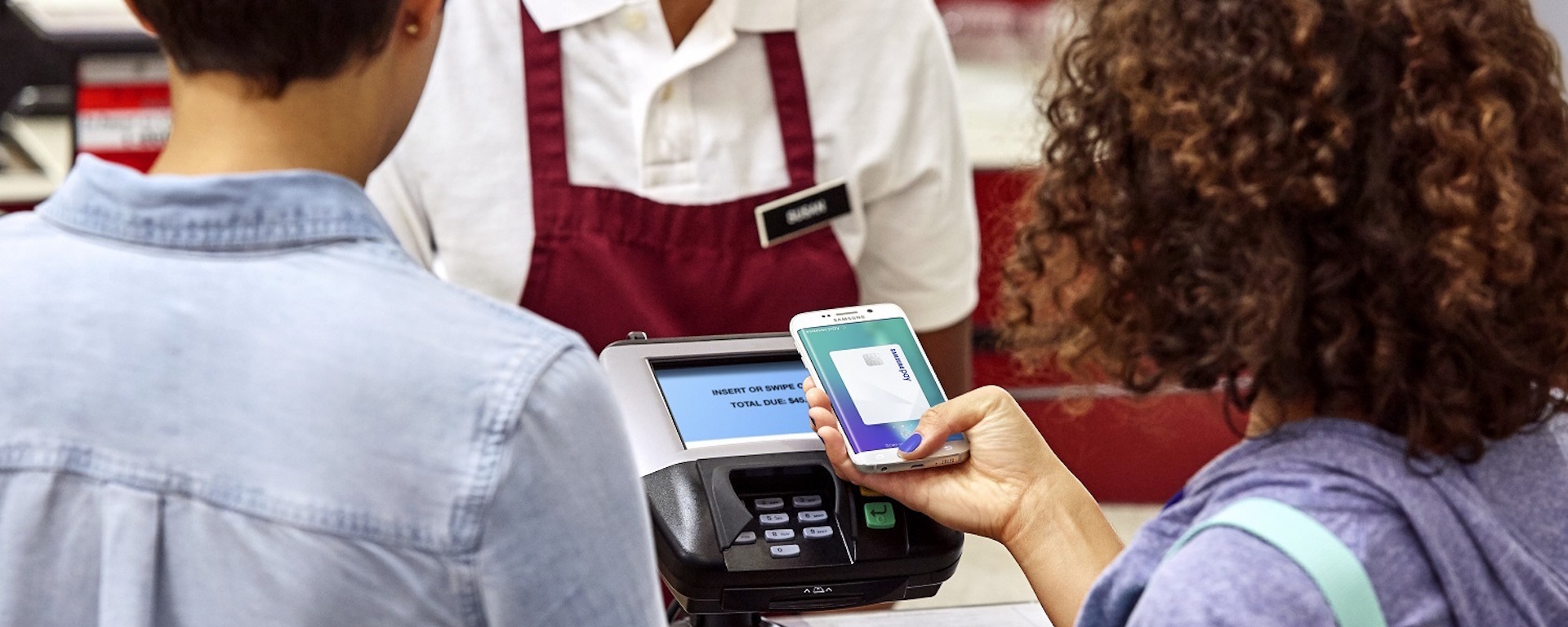 Samsung Pay security helps retail customers ensure their payments are safe and secure.