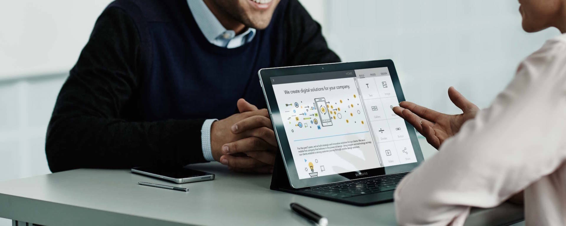 Business tablets achieve a new level of functionality with the Galaxy TabPro S.