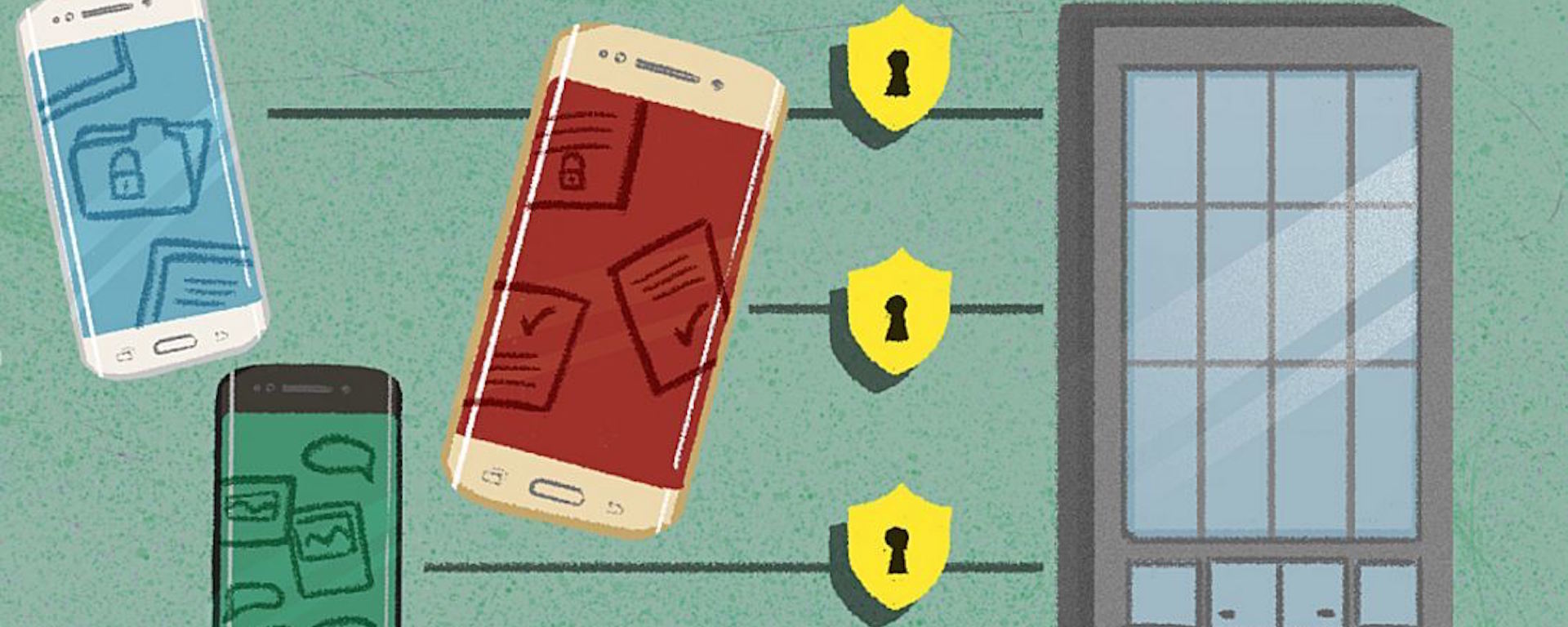 The top mobile security trends of 2015 saw everything from containerization to biometrics.