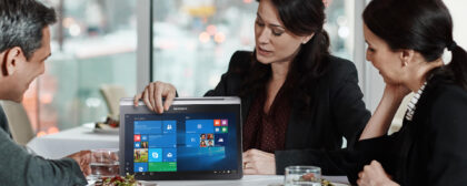 How Touchscreen Laptops and Convertibles Benefit Business Users