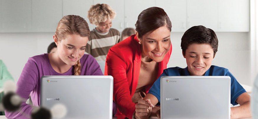 Technology in the classroom enhances student collaboration and makes teachers' jobs easier.