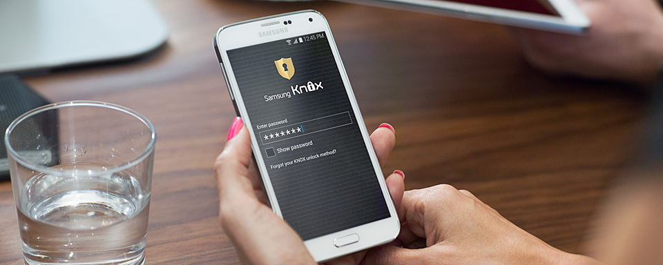 Protect your business from the threat of poor mobile security with Samsung KNOX.