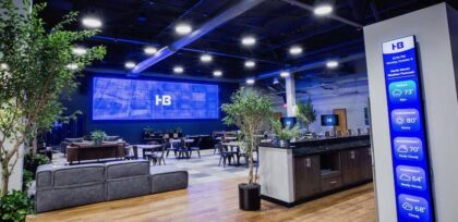 Digital Signage Revitalizes HB Communications Headquarters
