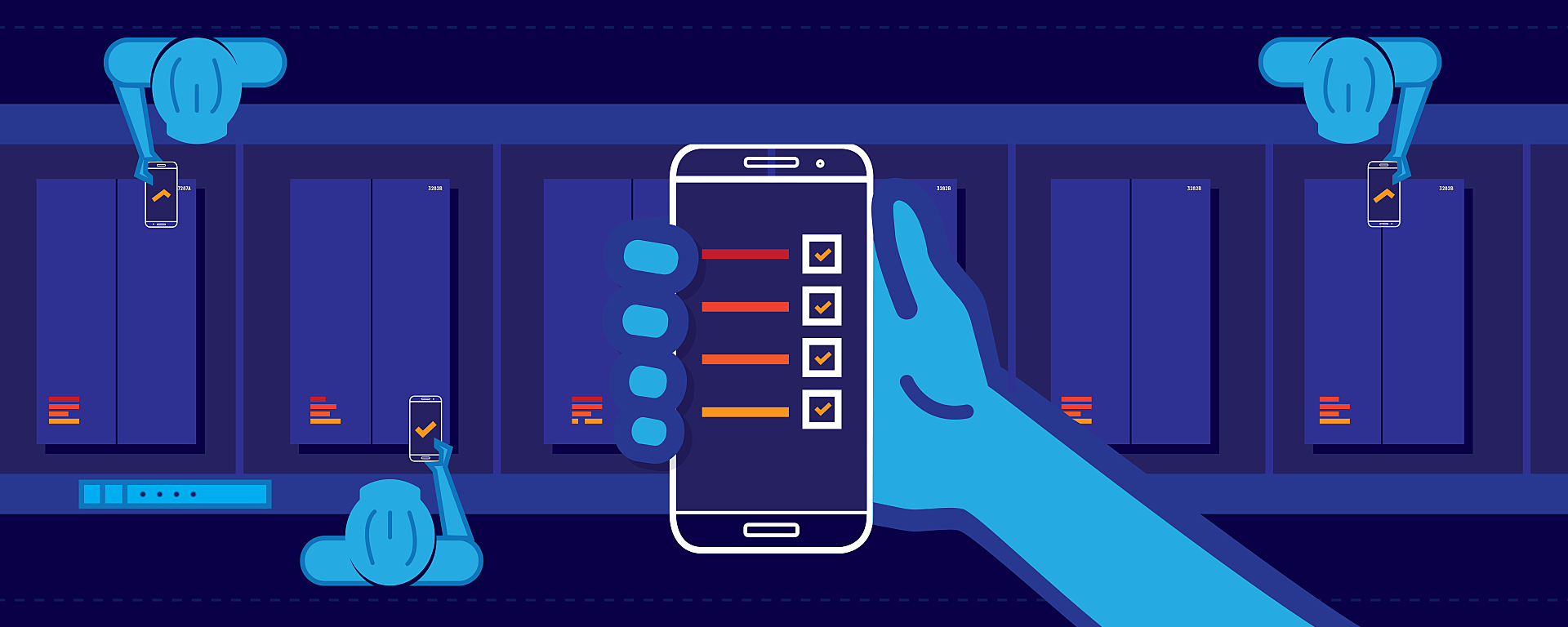 The rugged smartphone is driving lean manufacturing.