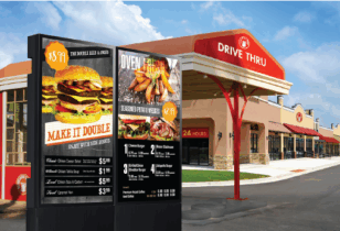 Deploying digital signage in the quick service restaurant (QSR) industry