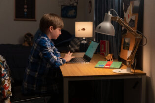 Remote learning with Chromebook