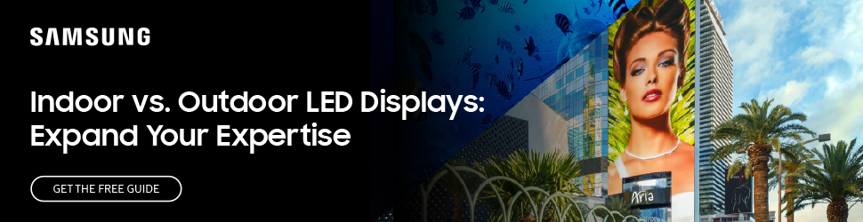 Indoor vs outdoor LED displays: Expand your expertise