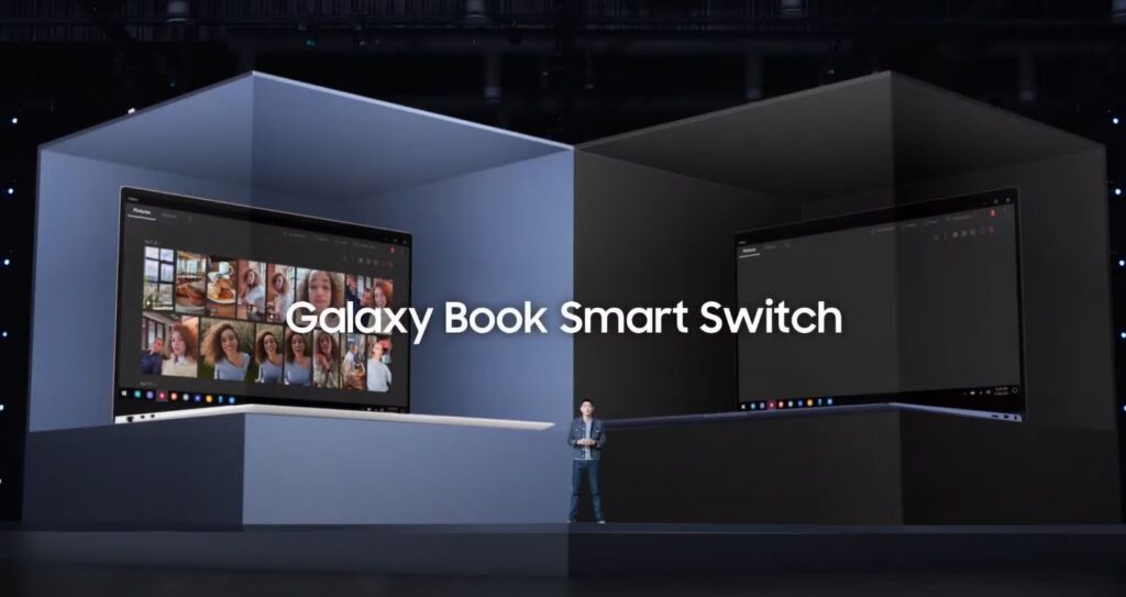 Galaxy Book Smart Switch is introduced.