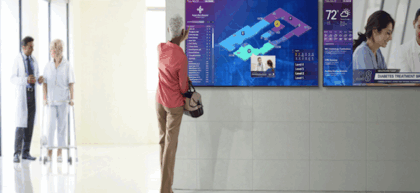Solving hospital communication challenges with digital signage