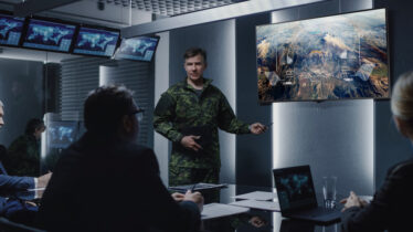 Why government meeting rooms need bright, vivid displays