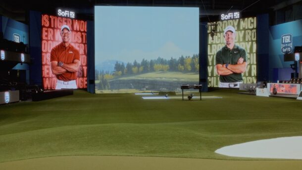 TGL presented by SoFi transforms the game of golf with Samsung digital signage