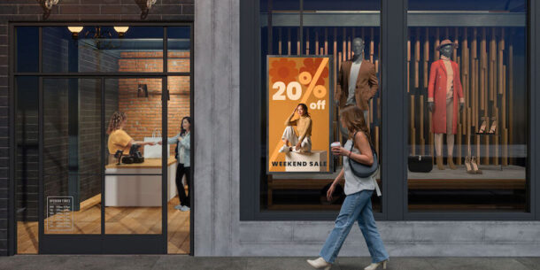 How digital signage drives more foot traffic for SMB retail success