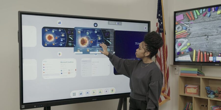 7 features of Samsung WAF that support teaching and learning