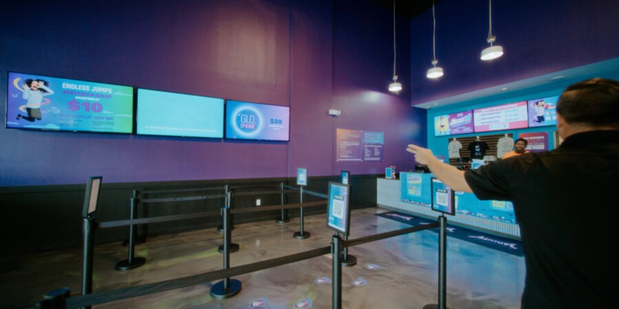 Samsung technology takes Altitude Trampoline Park to new heights