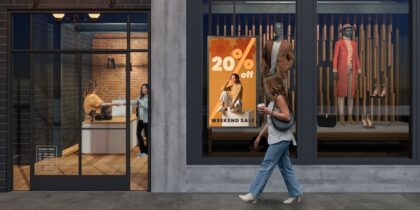How digital signage drives retail traffic and sales