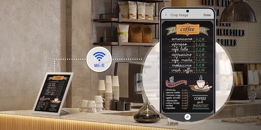 Promotions that move with the guest: Reimagining food and beverage signage with E-Paper