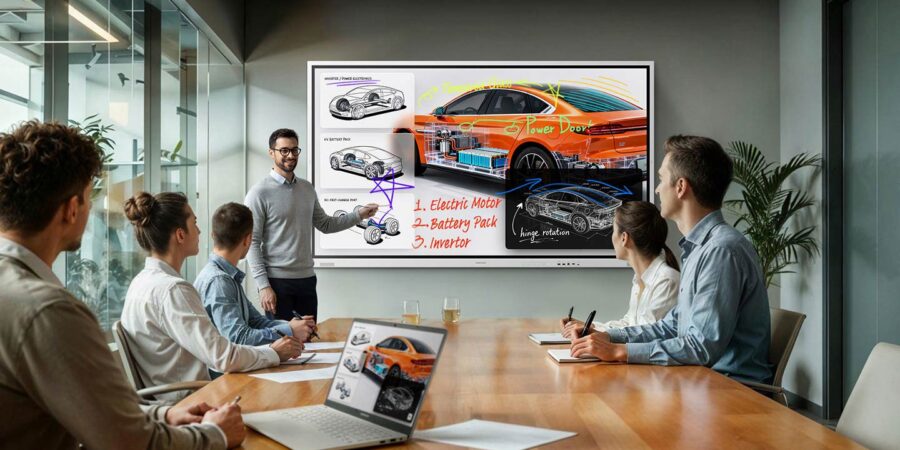 How interactive displays help enterprises reduce collaboration friction